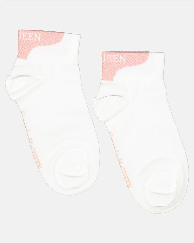 Women's socks, Alexander McQueen, logo socks, pink socks, cotton socks
