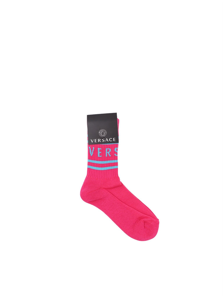 Versace, Athletic Socks, Pink Socks, Children’s Luxury Wear, Designer Socks