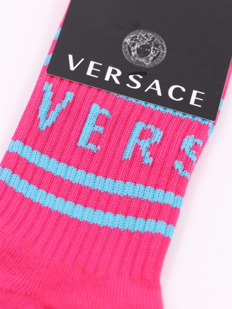 Versace, Athletic Socks, Pink Socks, Children’s Luxury Wear, Designer Socks