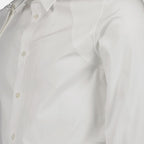 Alexander McQueen, Men's White Shirt, Luxury Men's Fashion, Strap Shirt, Designer Men's Clothing