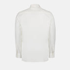 Fendi, White Shirt, Multipocket, Luxury, Men's