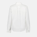 Kenzo, Boke Flower Shirt, luxury women's clothing, white floral shirt, high-end fashion