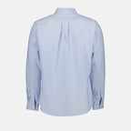 Kenzo, Men's fashion, Luxury shirt, Floral print, Light blue shirt
