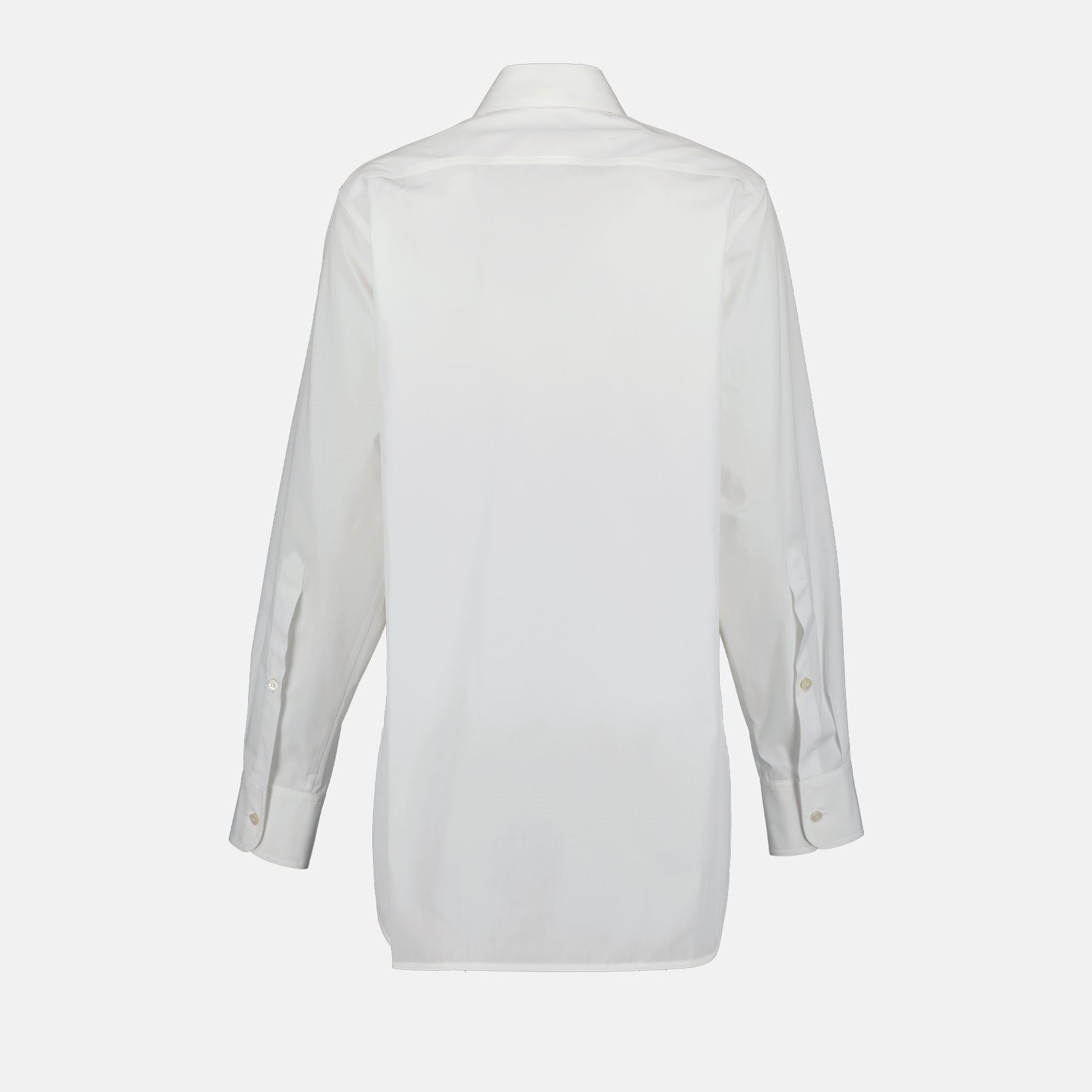 Stella McCartney, Women's White Shirt, Classic Shirt, Luxury Fashion, High-End Women's Clothing