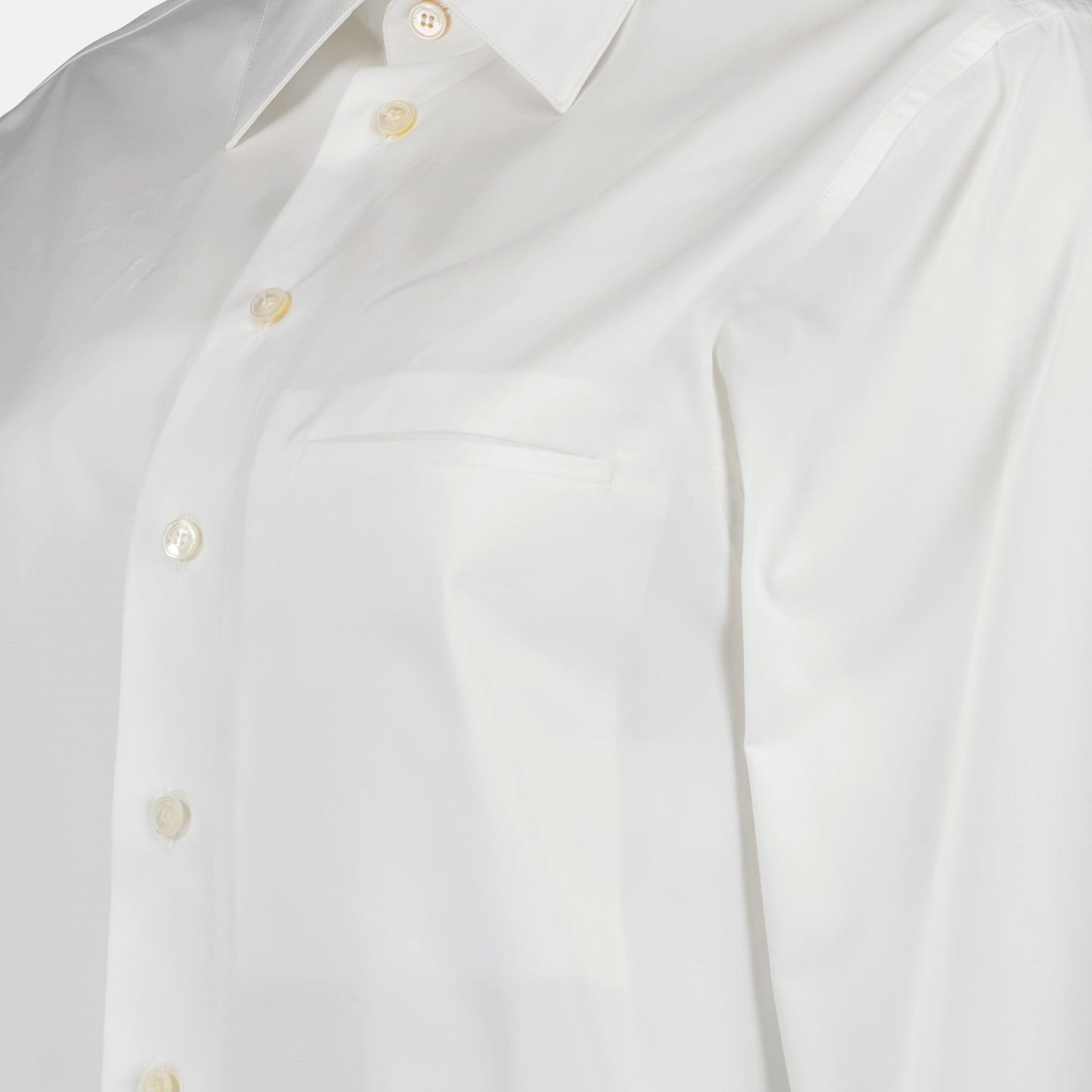 Stella McCartney, Women's White Shirt, Classic Shirt, Luxury Fashion, High-End Women's Clothing