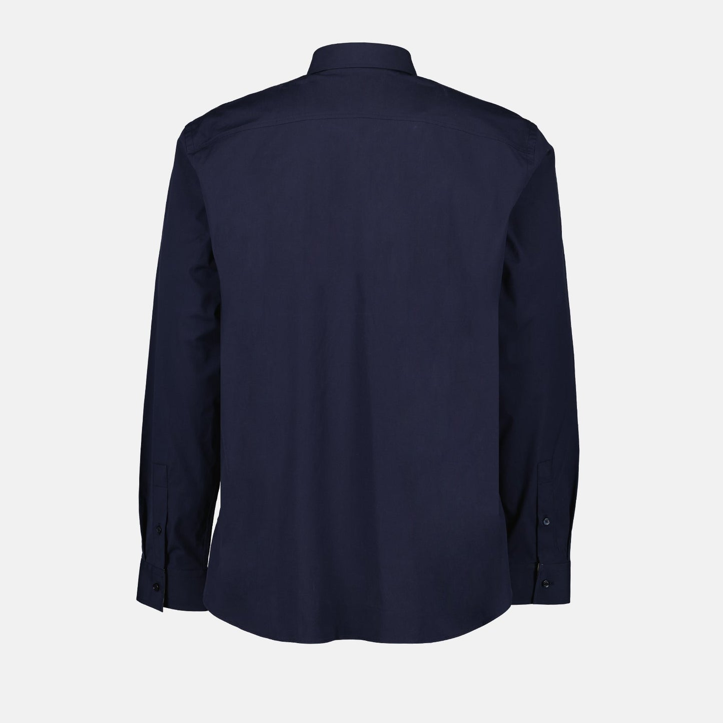 Burberry navy blue shirt, men's luxury shirt, classic men's shirt, Burberry clothing, men's designer fashion