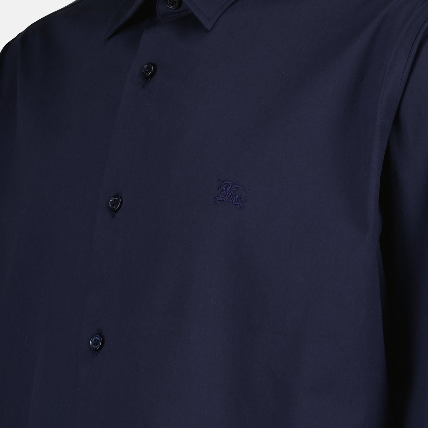 Burberry navy blue shirt, men's luxury shirt, classic men's shirt, Burberry clothing, men's designer fashion