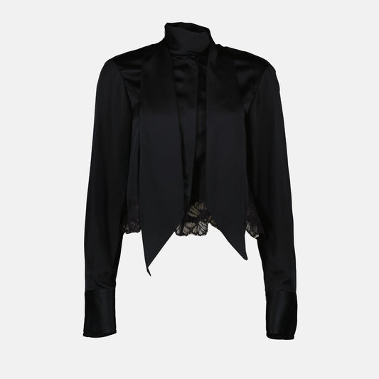 Stella McCartney, Women's blouse, Lavallière knot, Luxury fashion, High-end clothing