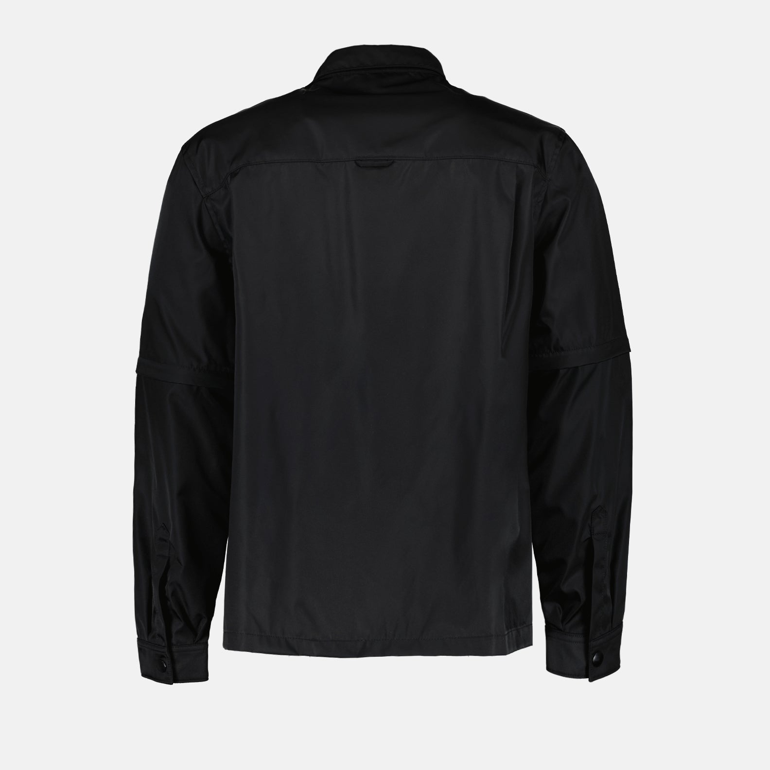 Prada, Re-Nylon, Black Shirt, Luxury Menswear, Sustainable Fashion