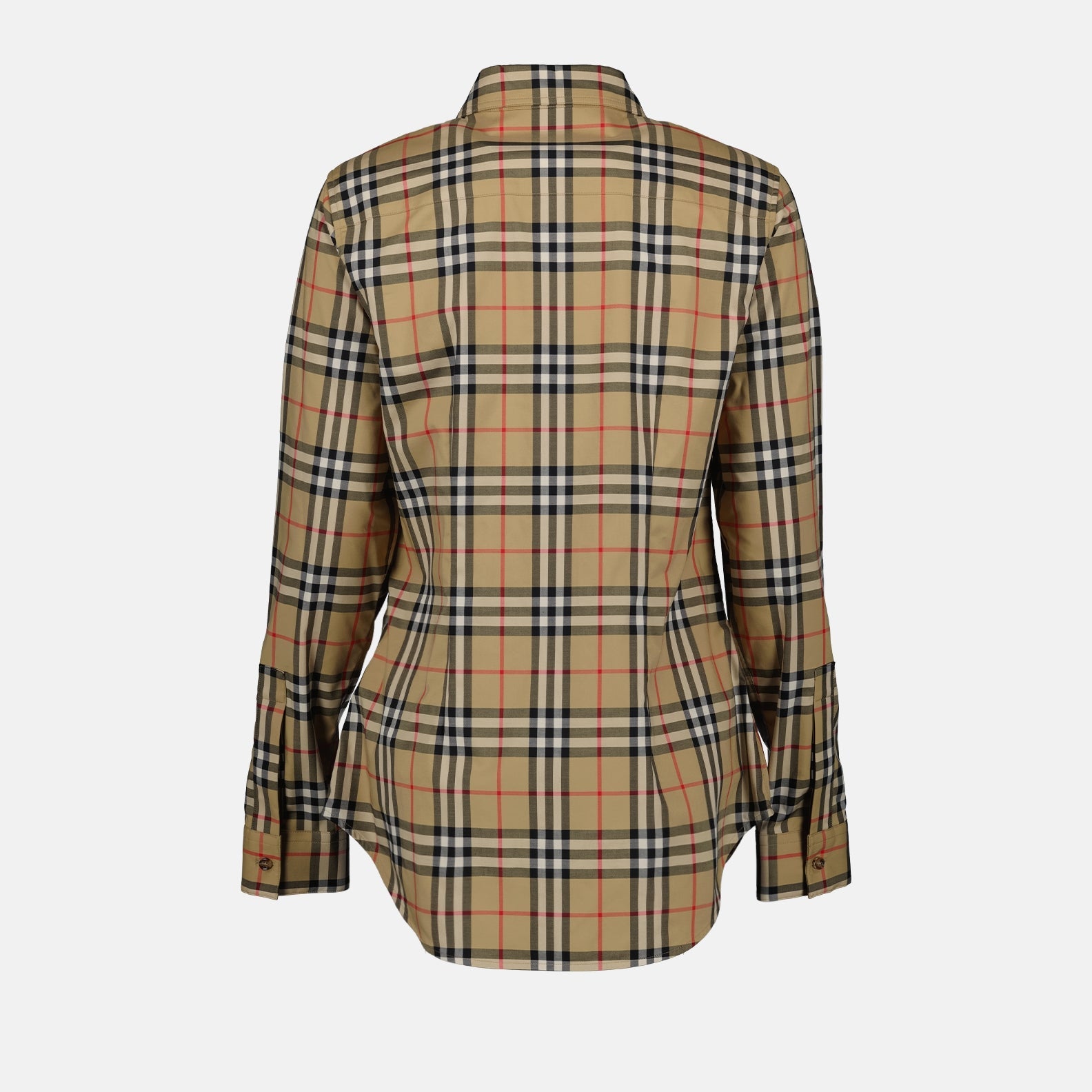 Burberry, Vintage Check, Lapwing Shirt, Women’s Luxury Fashion, Elegant Women’s Shirts