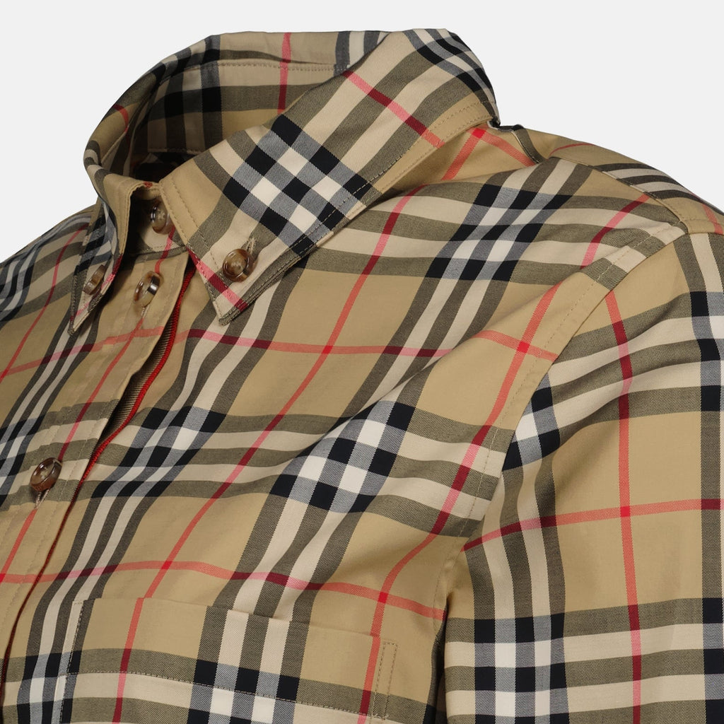 Burberry, Vintage Check, Lapwing Shirt, Women’s Luxury Fashion, Elegant Women’s Shirts