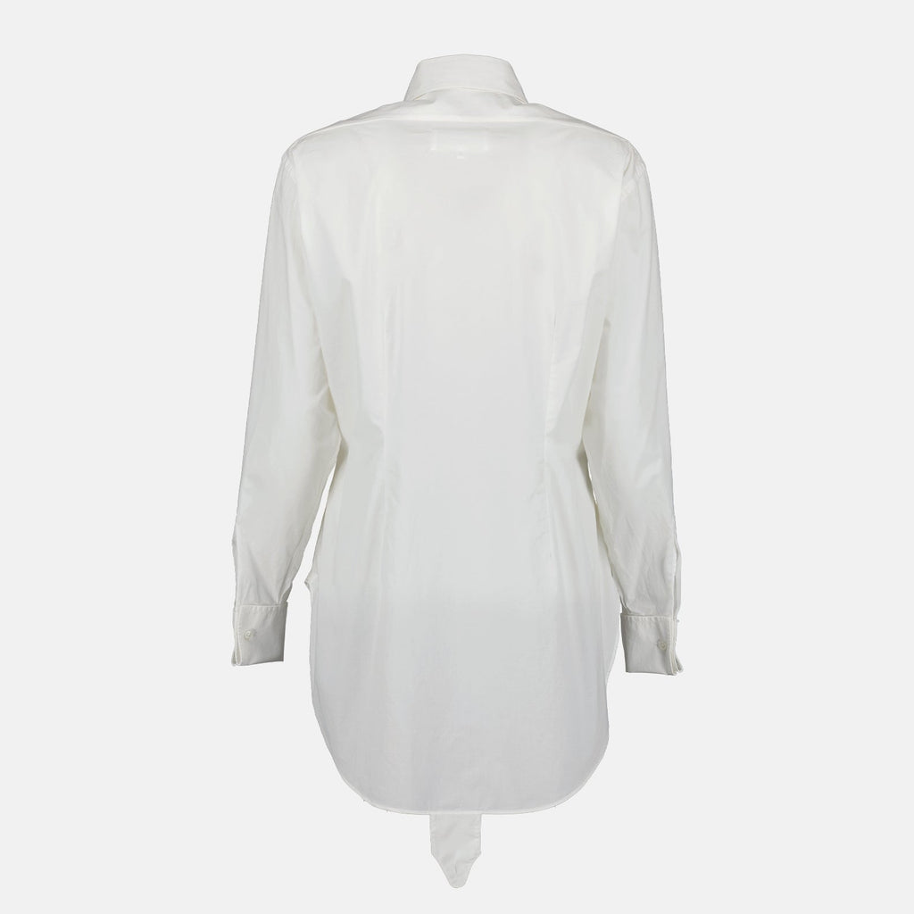 Maison Margiela, cotton poplin, women's shirt, luxury fashion, elegant blouse