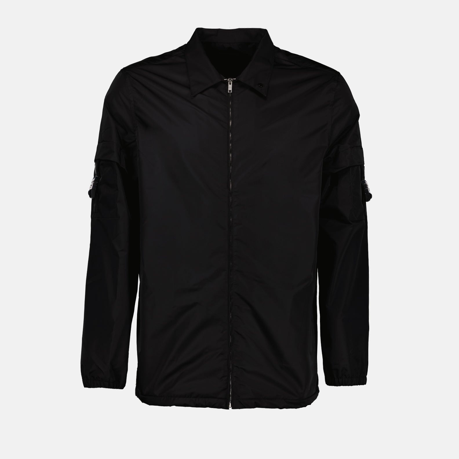 Givenchy men's shirt, black buckle shirt, luxury designer shirt, men's high-end fashion, luxury ready-to-wear for men