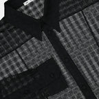 Chemise Vichy en résille