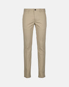 Beige men's chinos, AMI Paris trousers, elegant style, luxury ready-to-wear, high quality