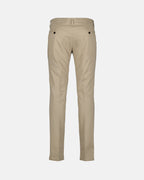 Beige men's chinos, AMI Paris trousers, elegant style, luxury ready-to-wear, high quality