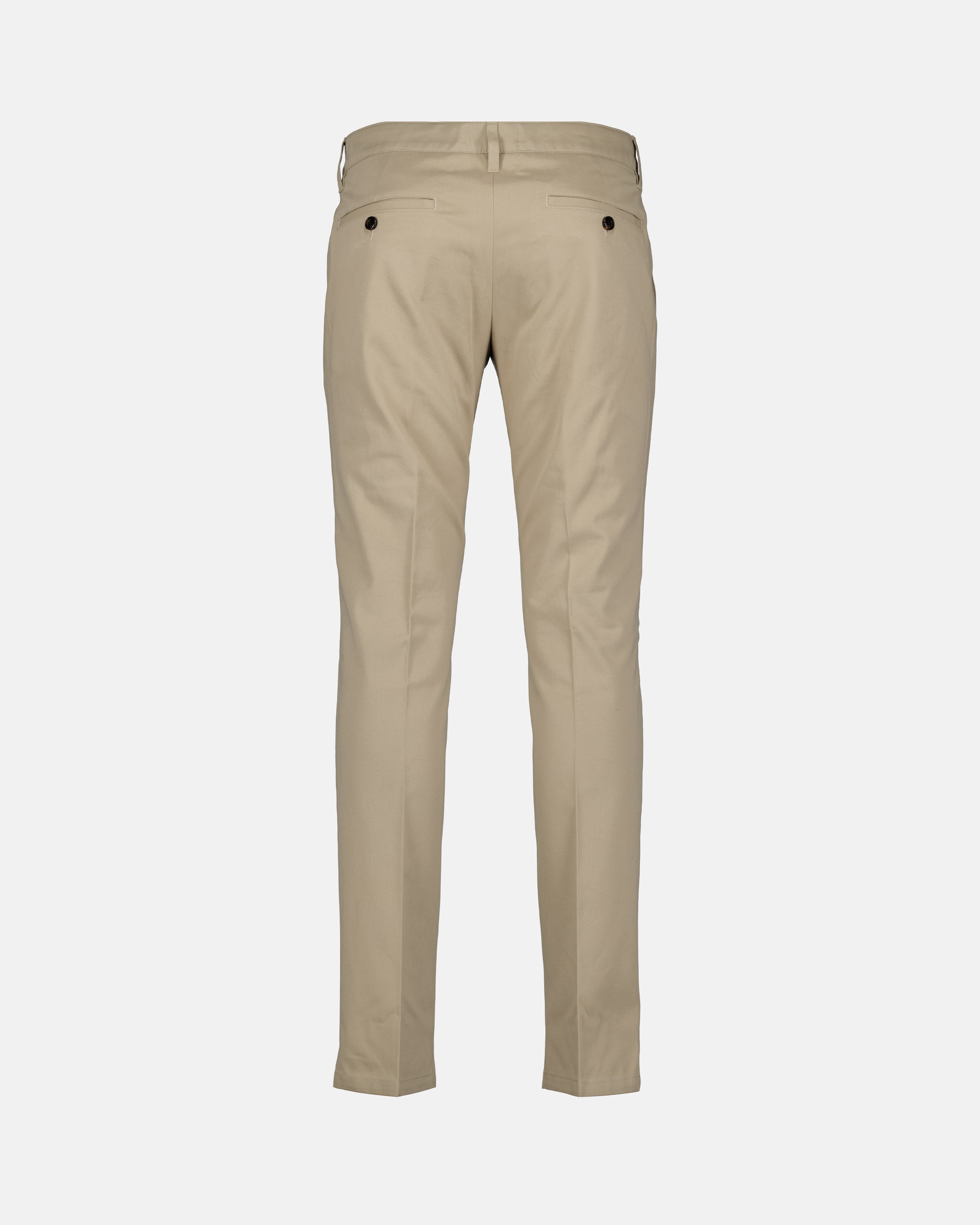 Beige men's chinos, AMI Paris trousers, elegant style, luxury ready-to-wear, high quality