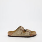 Arizona suede sandals, adjustable sandals, premium suede footwear, open-toe sandals, casual summer sandals