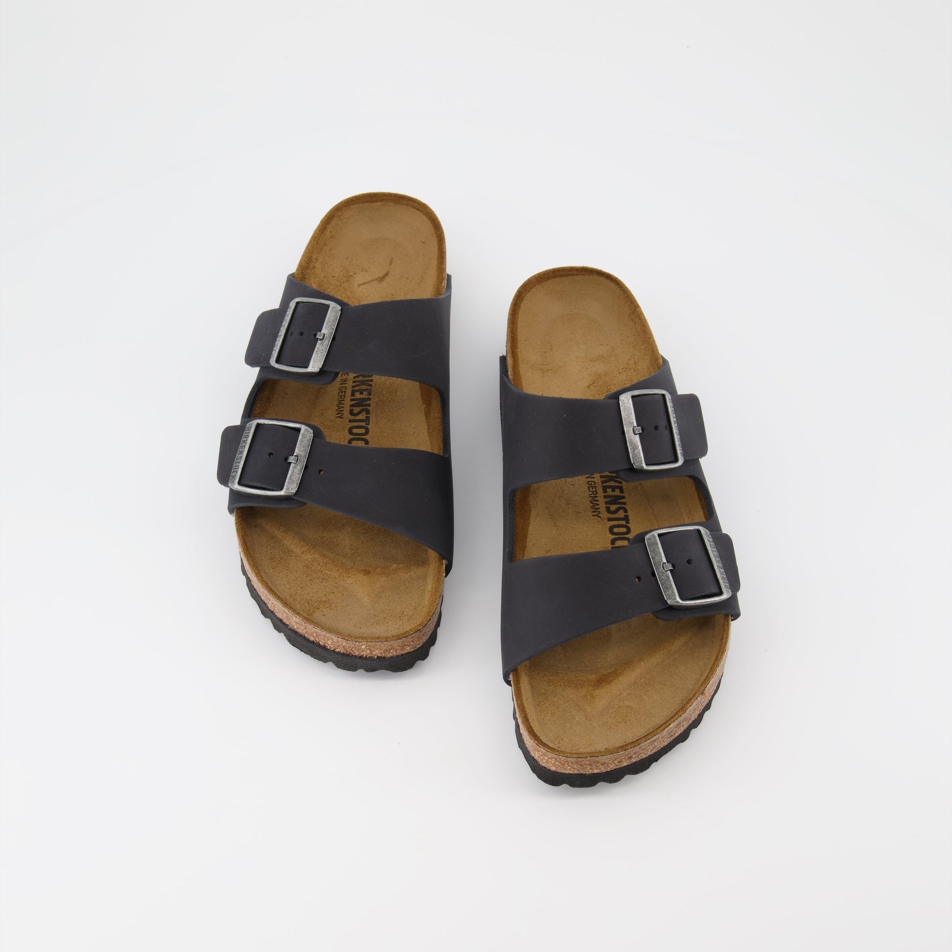 Birkenstock, Black Arizona Slides, Women’s Luxury Footwear, Elegant Sandals, Premium Comfort