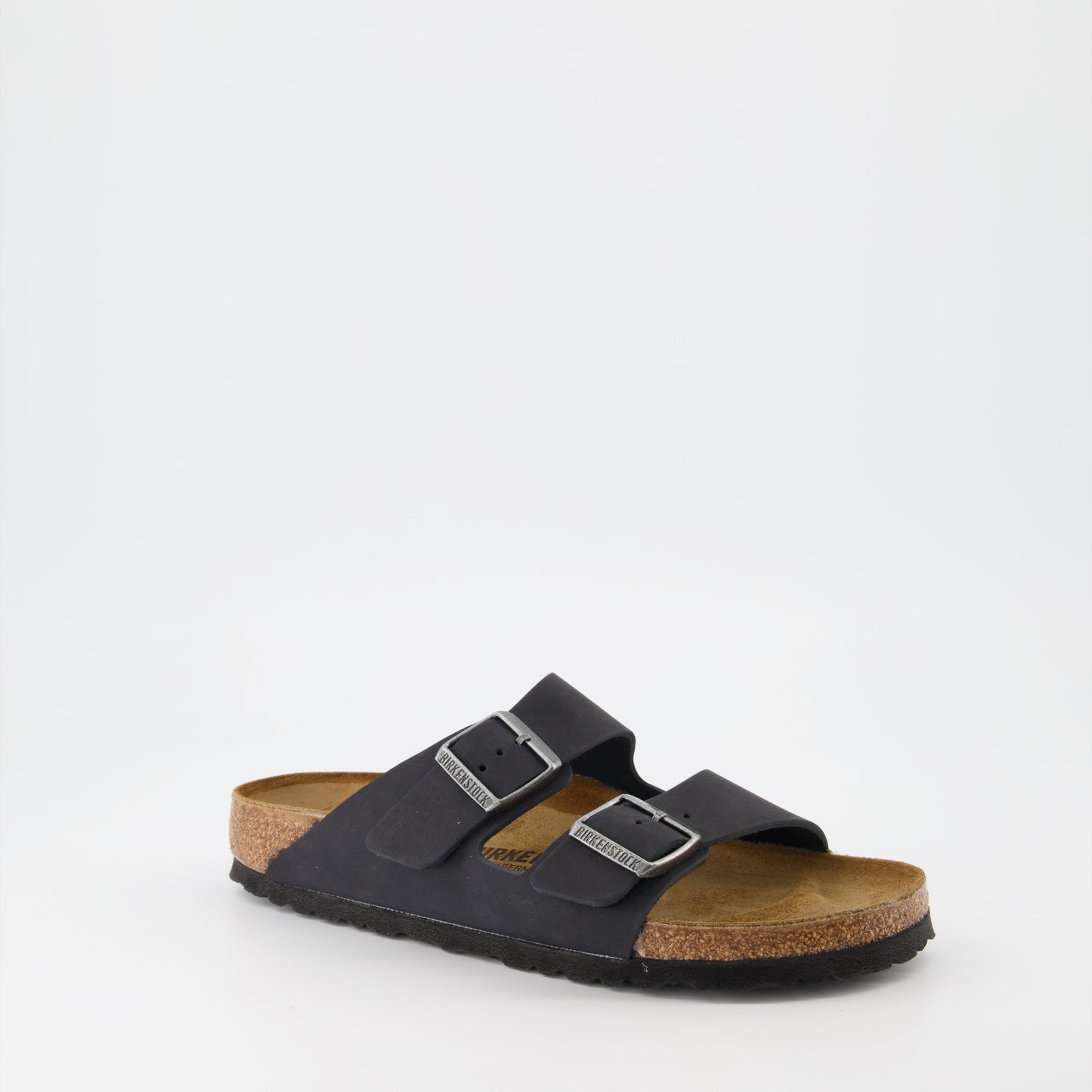 Birkenstock, Black Arizona Slides, Women’s Luxury Footwear, Elegant Sandals, Premium Comfort