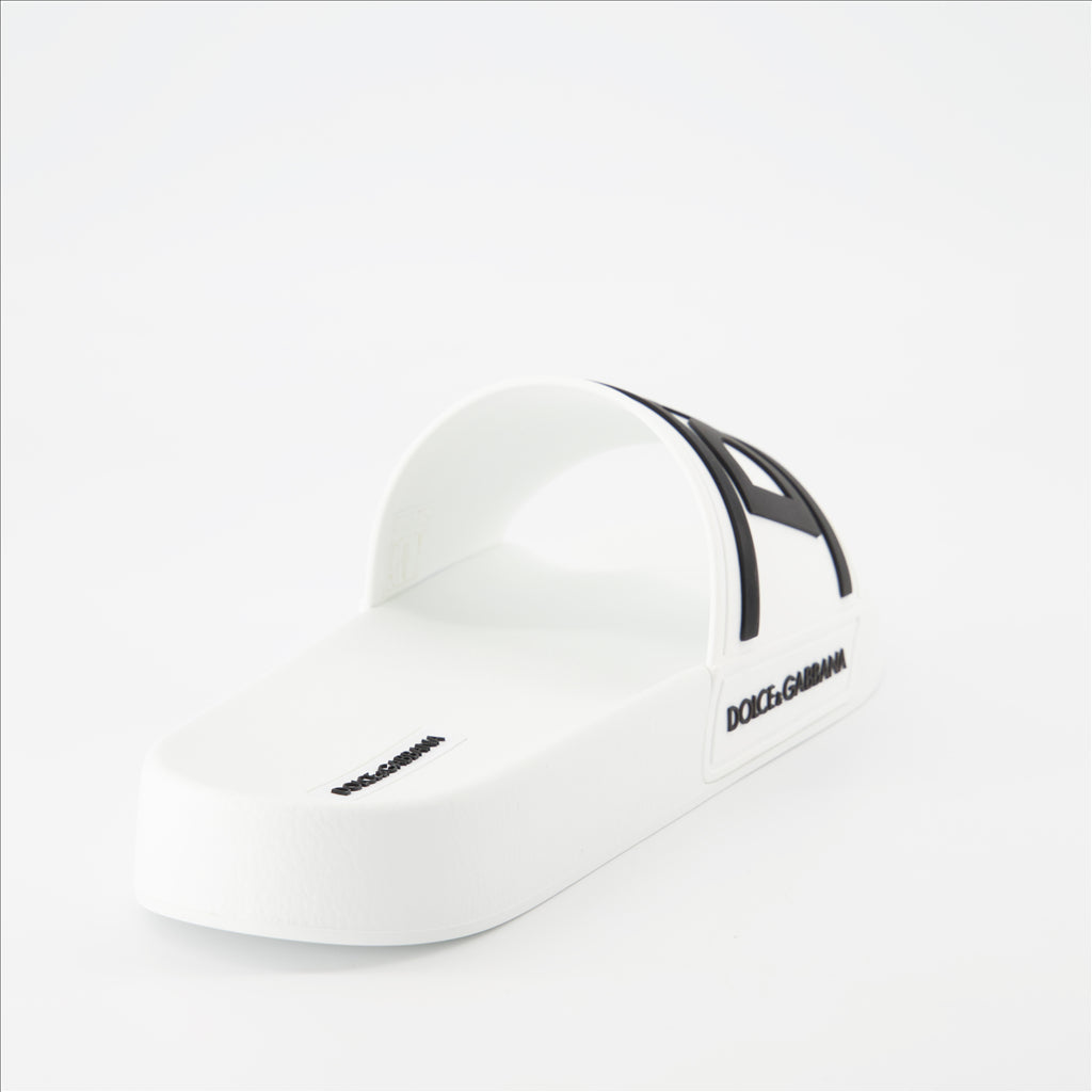 Slides, Dolce & Gabbana, Men's, Elegant Design, Comfort