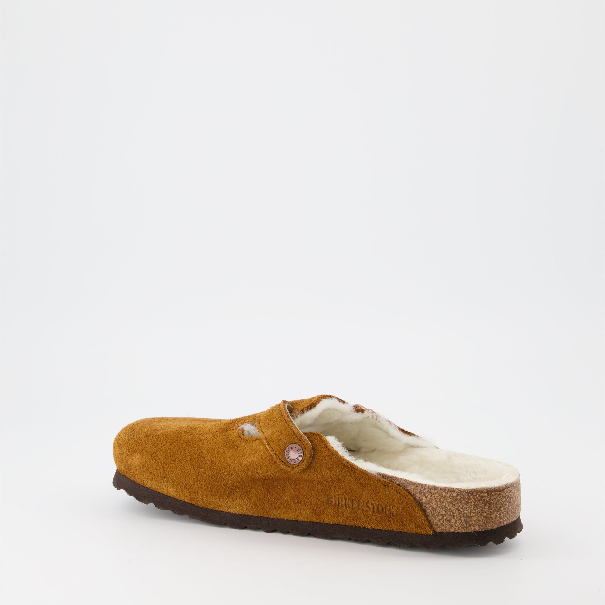 Birkenstock, luxury mules, fur-lined mules, Boston mules, men's designer footwear