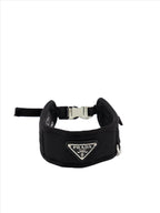 pet collar, Prada, luxury pet accessory, noir pet collar, stylish pet fashion