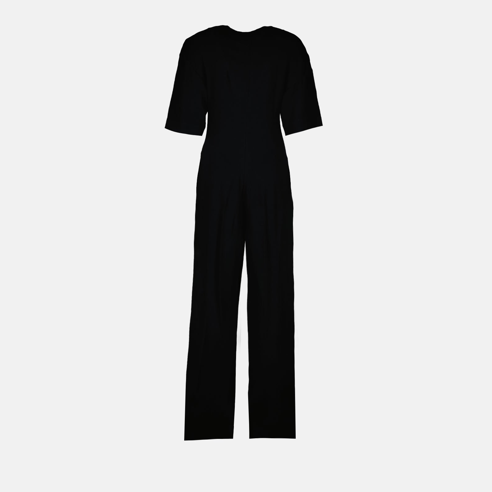 Stella McCartney, black jumpsuit, luxury fashion, women's jumpsuit, elegant cut-outs