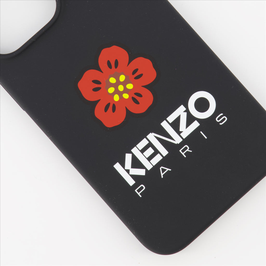 Kenzo, iPhone 13 Pro case, luxury phone case, floral design, high-end protection