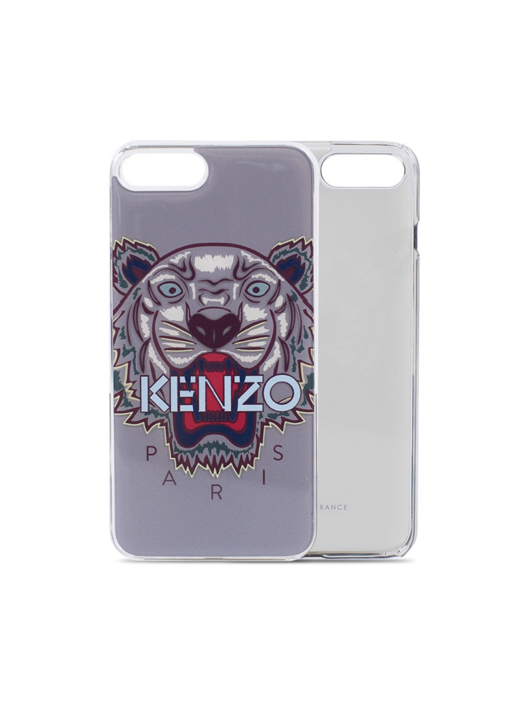 Kenzo iPhone Case, Tiger Case, Luxury iPhone Protection, Kenzo iPhone Accessory, Grey iPhone Case