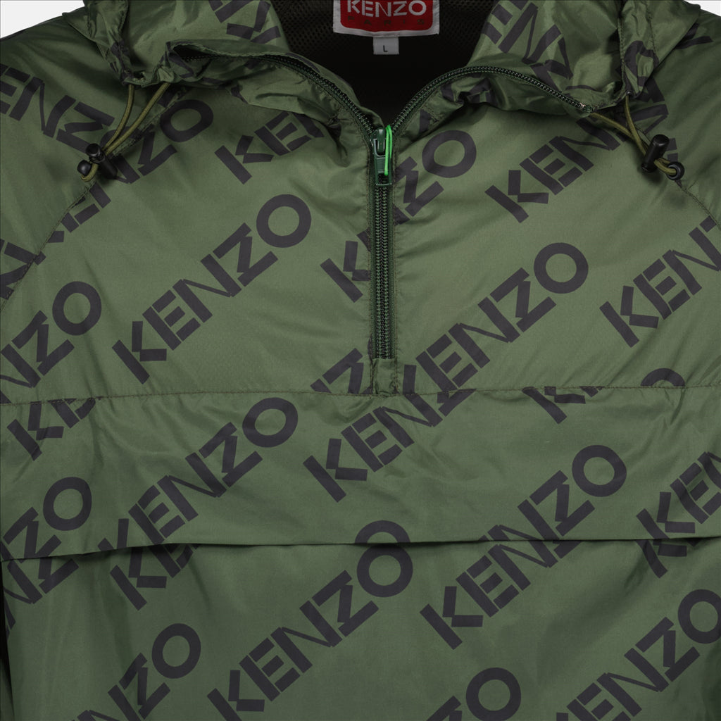 - Kenzo Men's Windbreaker
- Green Monogrammed Jacket
- Luxury Fashion for Men
- Elegant Ready-to-Wear
- Kenzo Outerwear Clothing