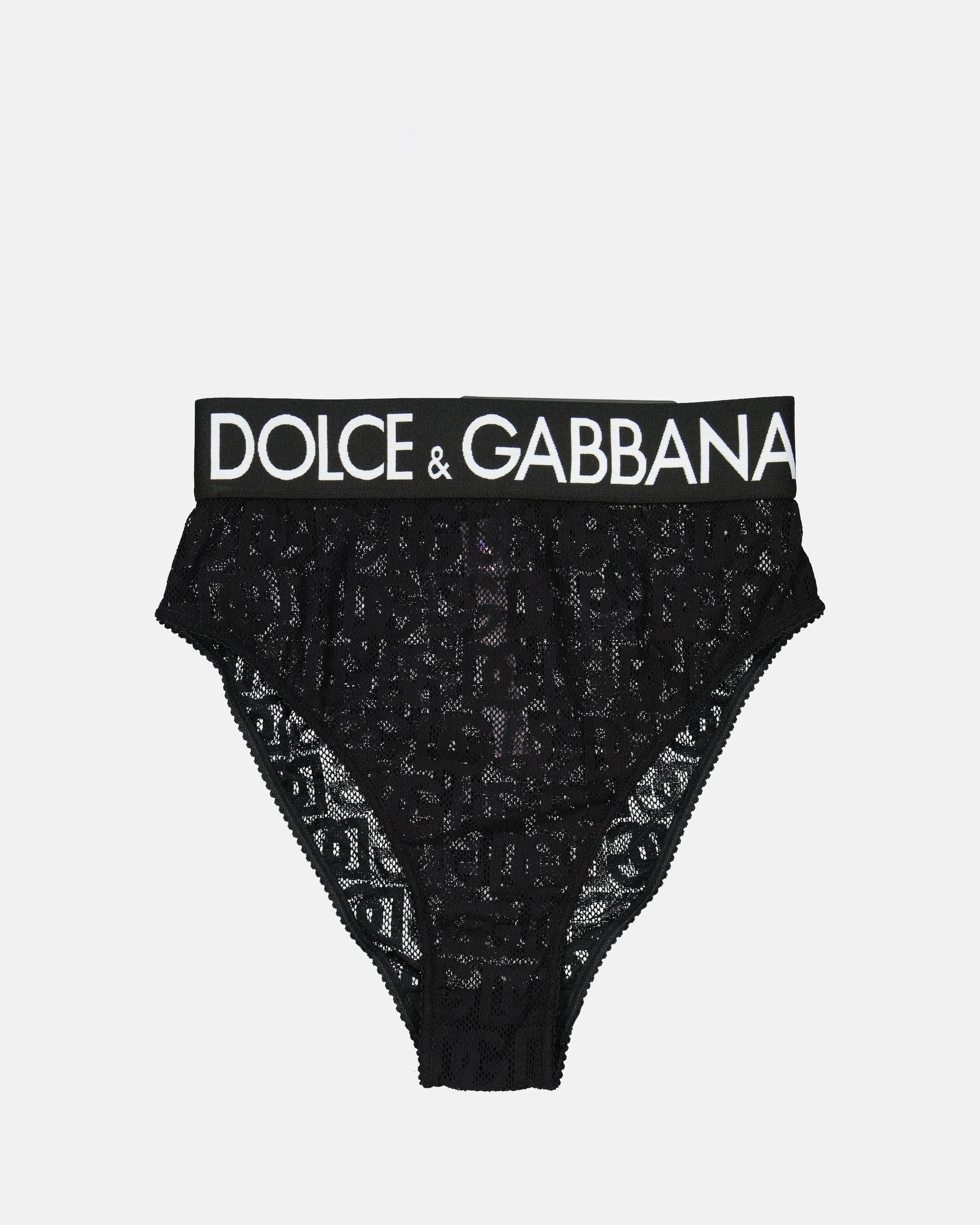 Dolce & Gabbana, Lace Mesh Culotte, Luxury lingerie, Women's undergarments, Elegant lingerie