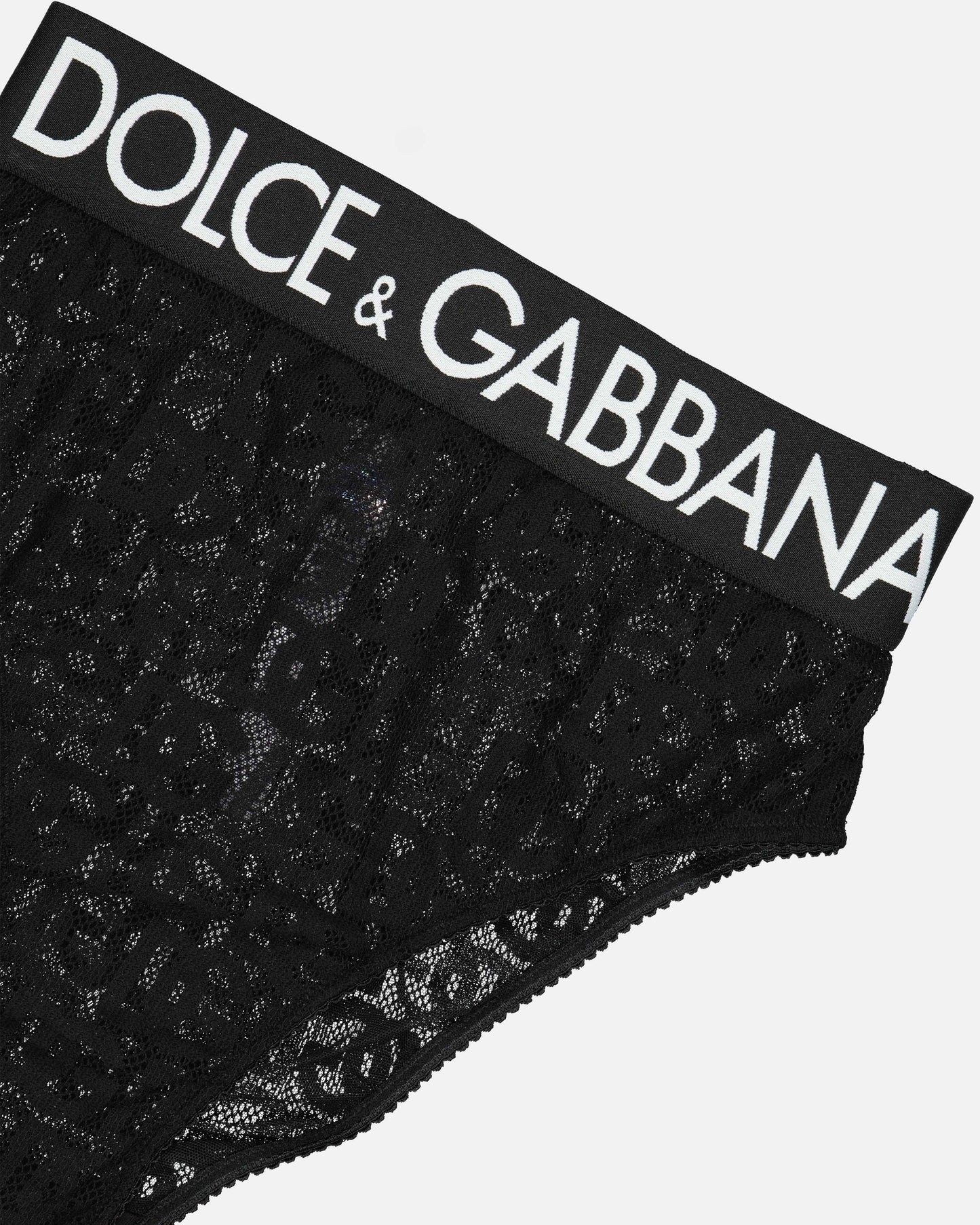 Dolce & Gabbana, Lace Mesh Culotte, Luxury lingerie, Women's undergarments, Elegant lingerie