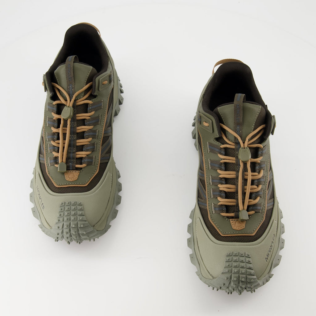 Moncler shoes, Trailgrip GTX khaki, premium footwear, stylish sneakers, men's casual shoes