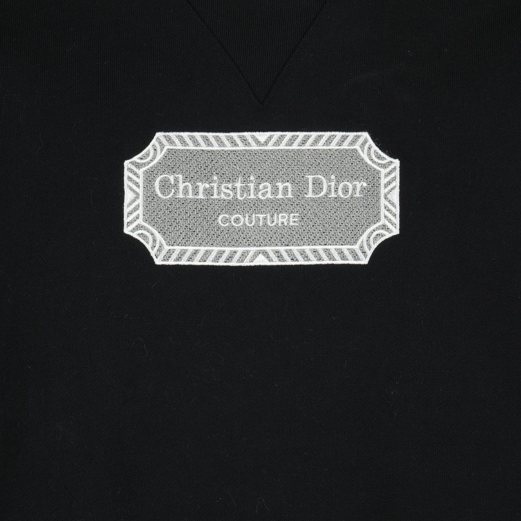 Image of sweat christian dior couture noir by Dior for Men - Season Autumn-Winter 2022 - Detail View 2
