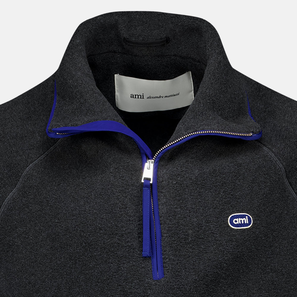 Veste zippée en polaire grise