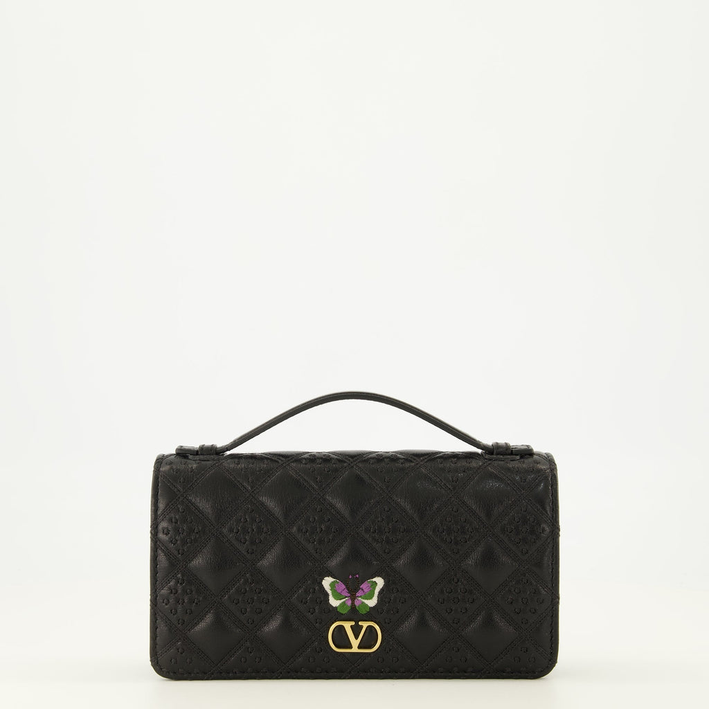 Flutterby Chain Wallet 블랙