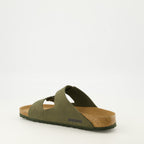 Image of Arizona Birko-Flor Sandals by Birkenstock for Men - Season Autumn-Winter 2025 - Back View