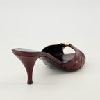 Image of Babylone Heeled Mules by Saint Laurent for Women - Season Spring-Summer 2026 - Back View
