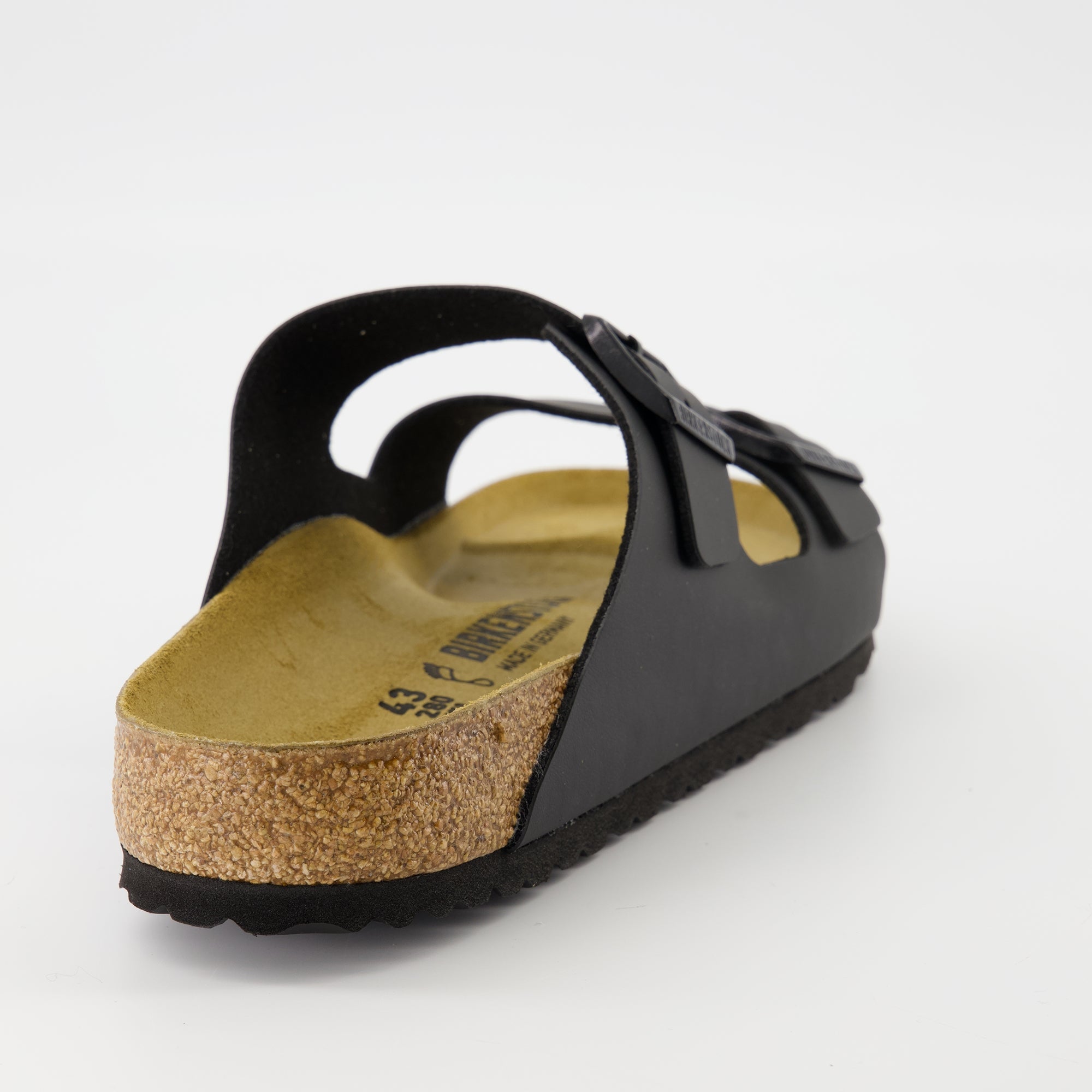 Birkenstock sandals, Arizona Birko-Flor, comfortable footwear, summer sandals, black sandals