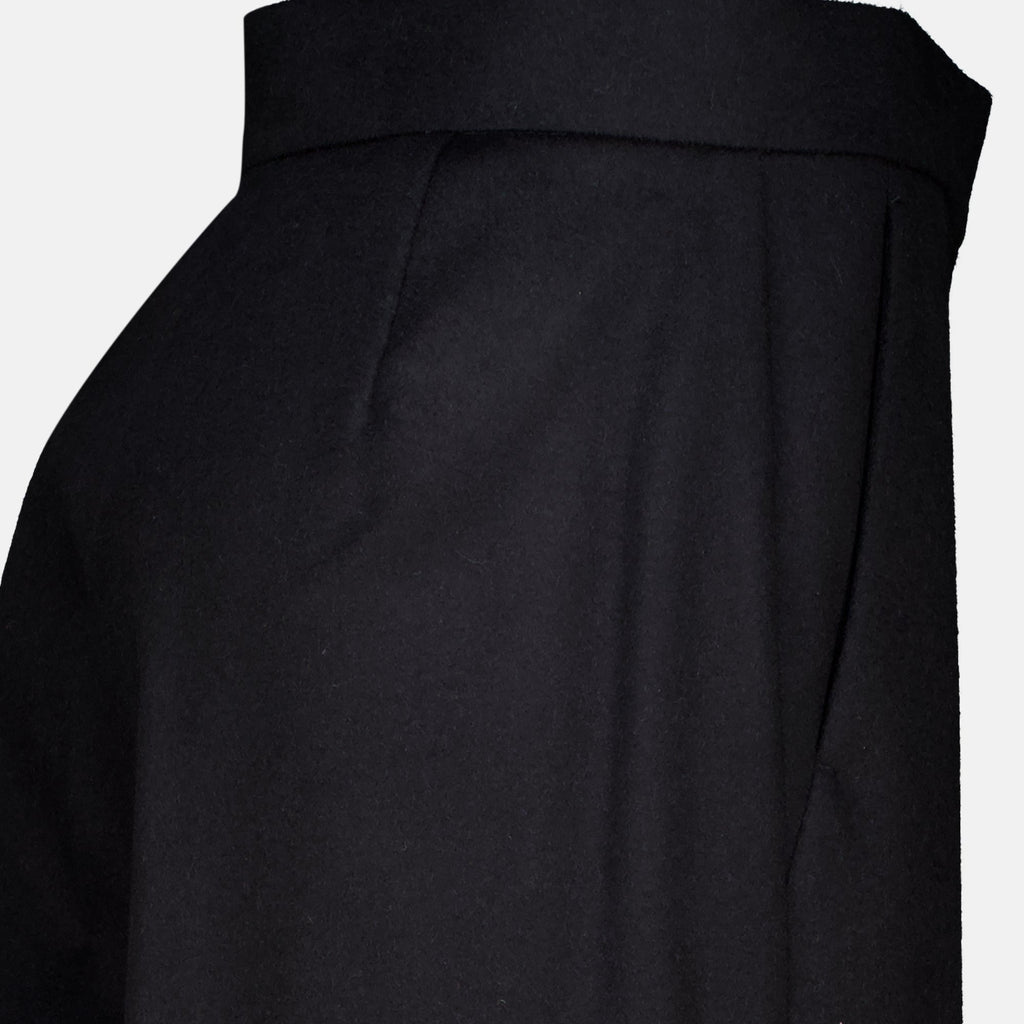 Pantalones Negros de Pierna Ancha
