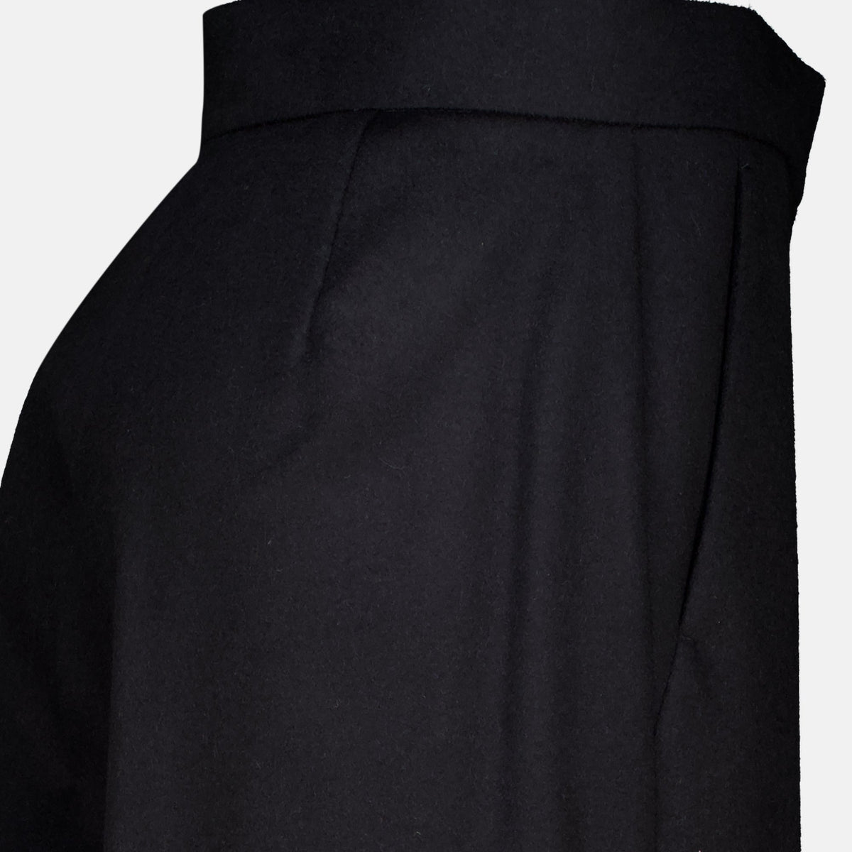 Pantalones Negros de Pierna Ancha