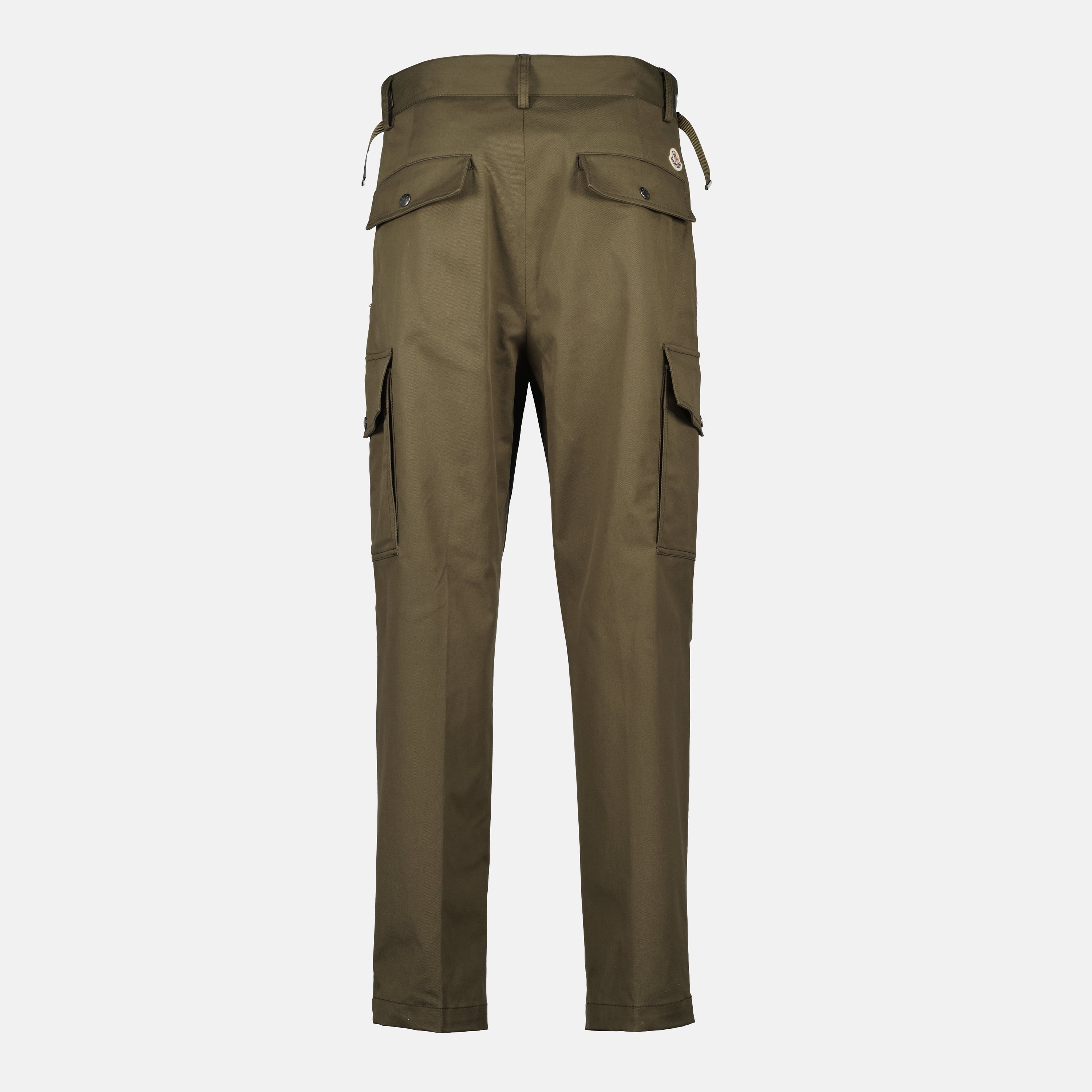 Moncler trousers, khaki pants, straight cut trousers, Autumn-Winter collection, men's fashion
