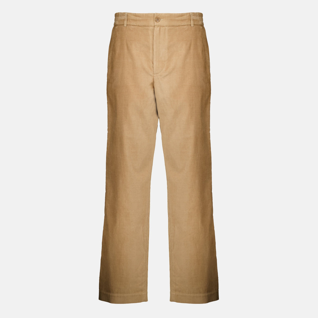 Pantalones de pana beige