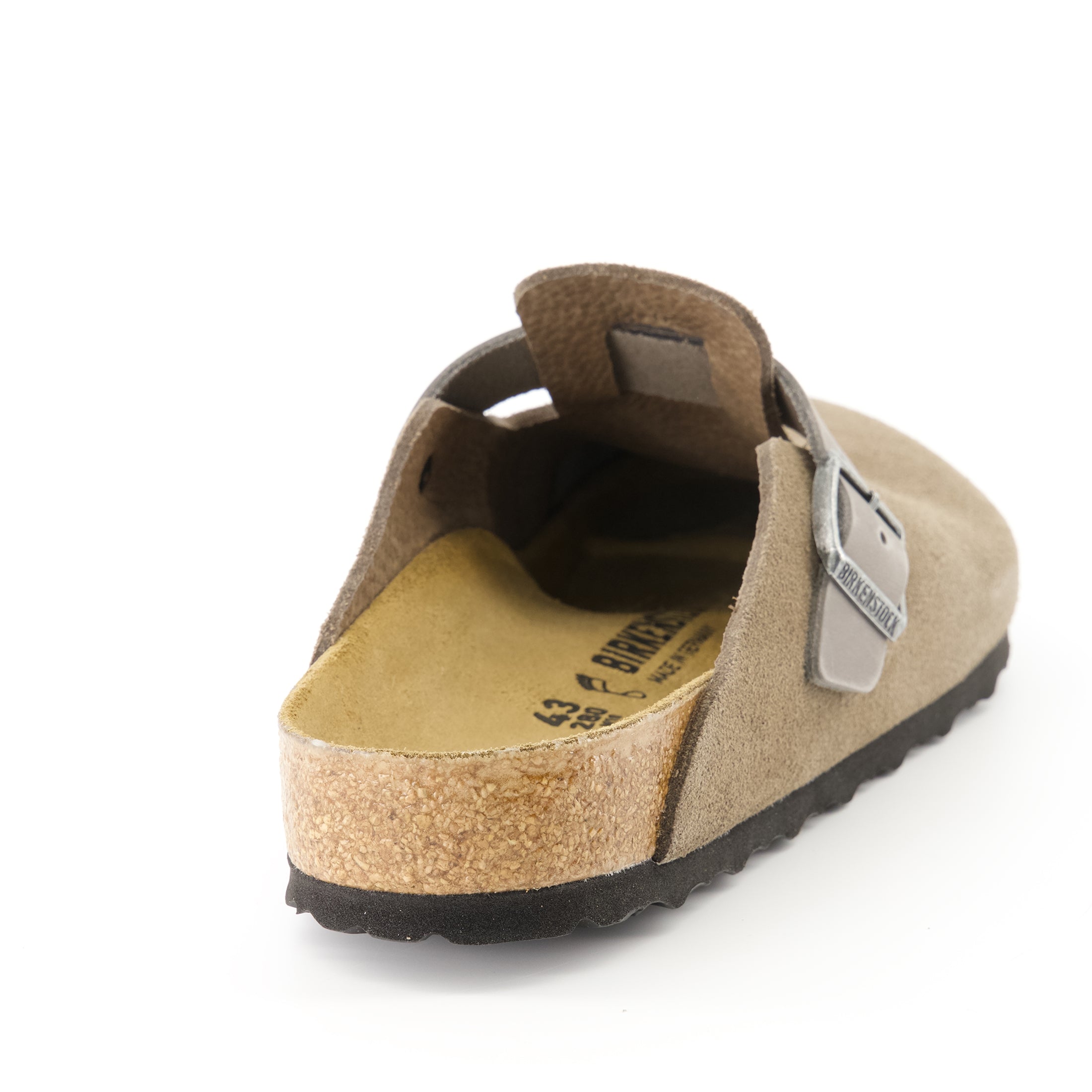 Mules Boston, Birkenstock footwear, comfortable slip-ons, nubuck leather mules, men's fashion accessories