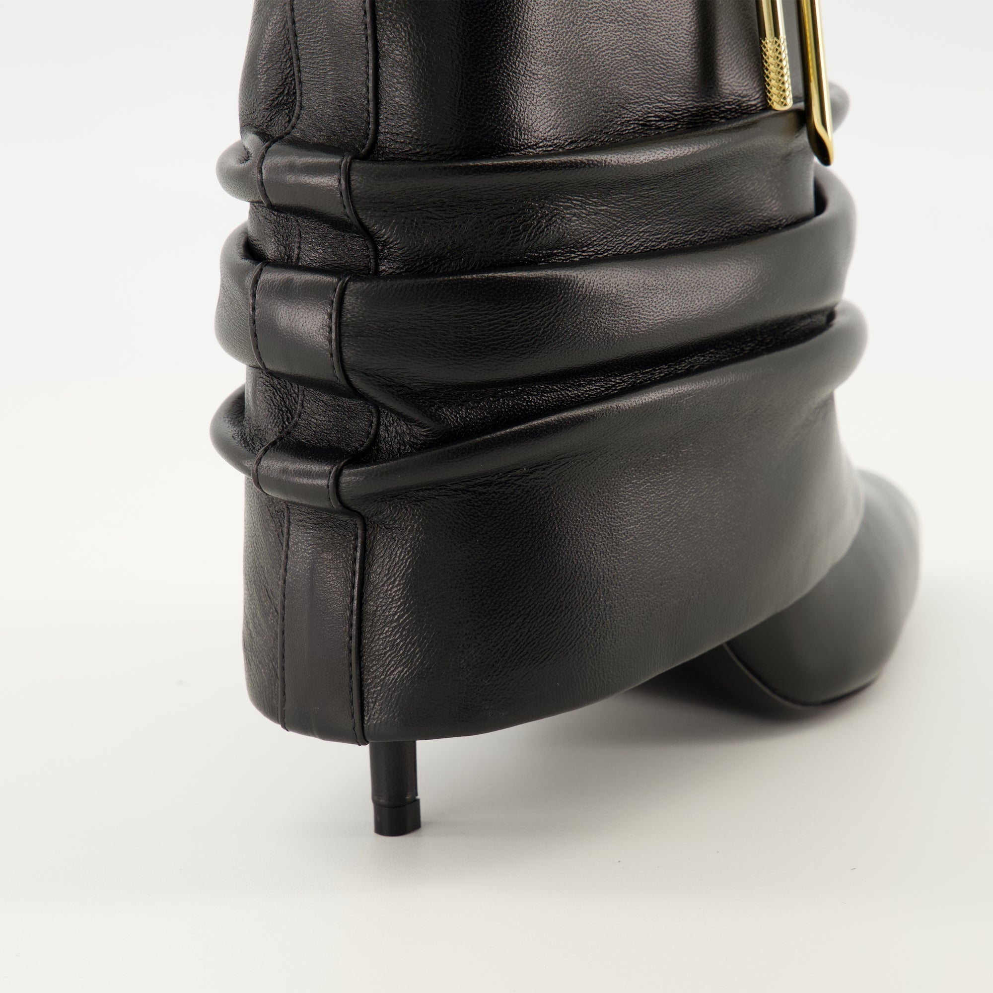 Givenchy boots, nappa leather, ankle boots, Shark Lock Stiletto, designer footwear