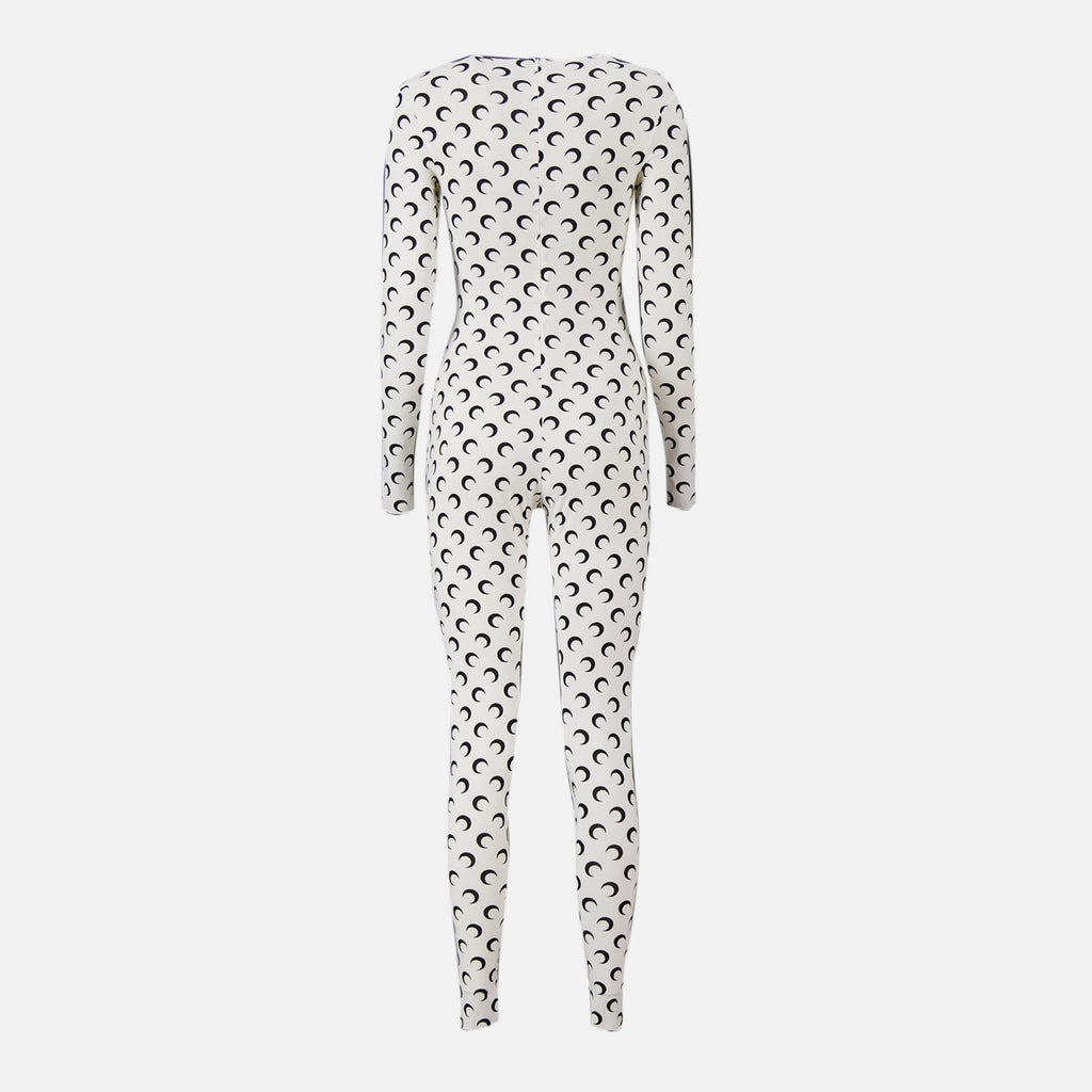 Jersey Moon combination, Marine Serre, long combination, fashion, Autumn Winter 2025