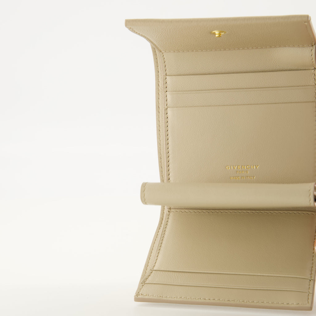 Givenchy wallet, Day wallet, beige leather wallet, designer wallet, luxury accessories