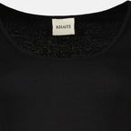 Image de la robe Carlotta par Khaite pour femmes - Saison Printemps-Été 2026 - Vue des détails du produit 3