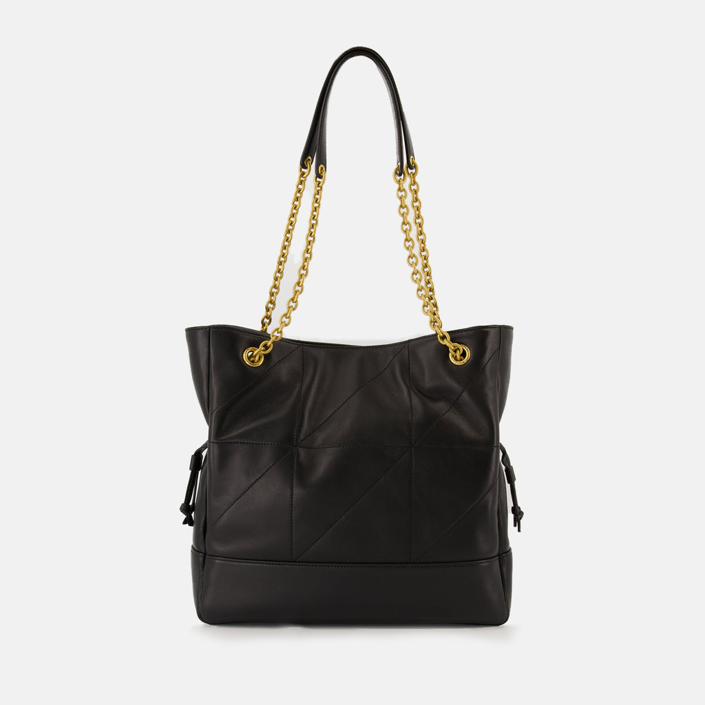 Saint Laurent bag, Jamie Shopping Bag, black lambskin bag, designer accessories, luxury handbags